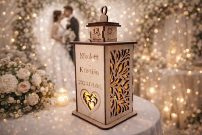 Esküvői Gyűrűs kéz (Névreszóló)