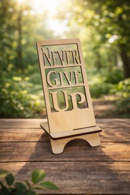 Telefontartó (Never Give Up)