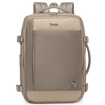 Chantria khaki bővíthető laptoptartós utazótáska, Utazó hátizsák