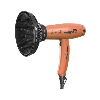 Parlux Pack Elysium hajszárító 2300 W+ Magic Compact diffúzor, Réz