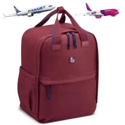 Modo by Roncato bordó 40x30x20 WizzAir-méretű kabinhátizsák