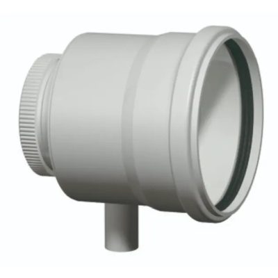 TRICOX PKZ90 egyfalú záróidom PPs kondenzvíz elvezetéssel 160mm
