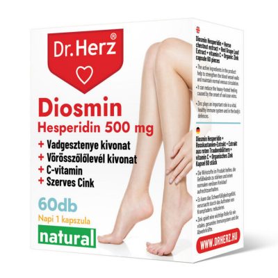  Dr. Herz "Diosmin Hesperidin" kapszula 500 mg - 60 db