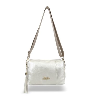 Zellia Női Oldaltáska Zlb210 Ekrü - Platina -
