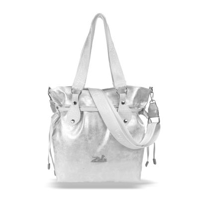 Zellia Női Válltáska 24112 Ezüst-Fehér - Monaco-Holo -