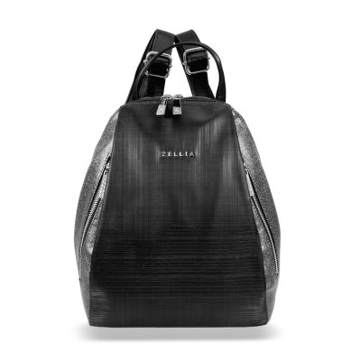 Zellia Női Hátizsák Hz-119 Grafit-Fekete - Y572 -