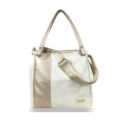 Zellia Női Válltáska Zlb248 Beige-Arany - Pearl-Brw -