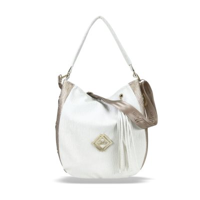 Zellia Női Válltáska Zlb180 Fehér-Arany - Groove -