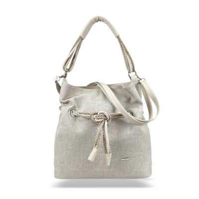Zellia Női Válltáska C156 Beige - Ivorythread -