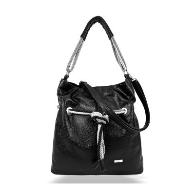 Zellia Női Válltáska C156 Fekete - Crystal -