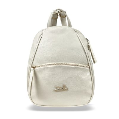 Zellia Női Hátizsák 24045 Beige-Arany - Shiny -