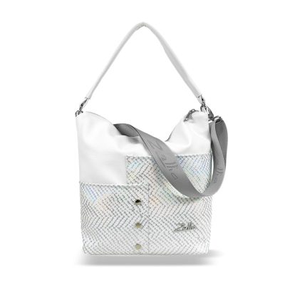 Zellia Női Válltáska Zlb232 Fehér - Holo -