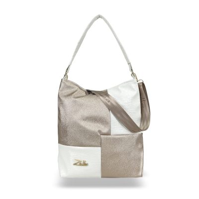 Zellia Női Válltáska Zlb111 Fekete-Arany - Diamond-Lakk-Bari -