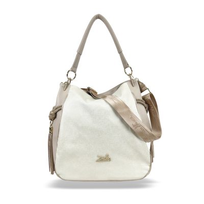 Zellia Női Válltáska 25036 Beige - Pearl -
