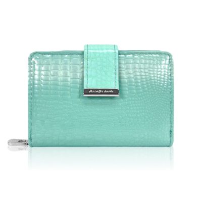 Jennifer Jones Női Bőr Pénztárca 5198-2 Ezüst Gyöngyház Hatás - Kis Méret -