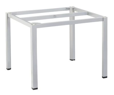 KETTLER CUBIC asztalváz 95×95 cm – ezüst