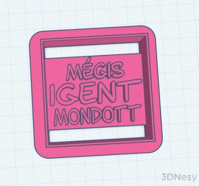 Mégis igent mondott süti kiszúró 7x7