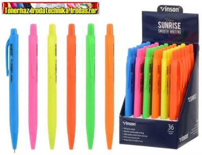 Vinson Golyóstoll P12 Smart választható neon színben