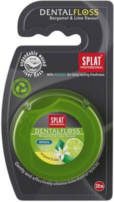 Splat Proffessional Bergamot & Lime fogselyem 30m (6/karton)