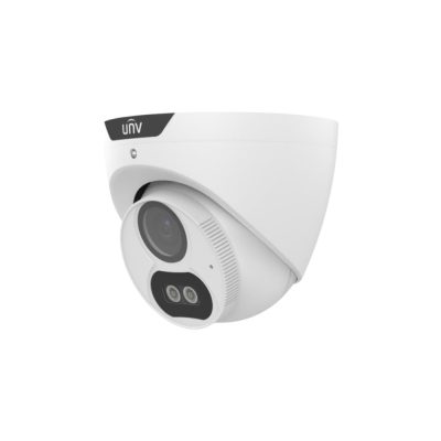 Uniview UAC-T122-AF28M-W analóg 2MP HD turret biztonsági kamera, 2.8 mm fix objektív, ColorHunter technológia, fém ház