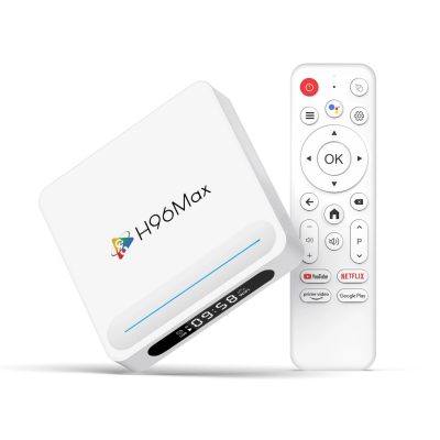 H96MAX H618 Plus - 4+32G Android™ 14 TV Box - 8K Ultra HD Smart Streaming média lejátszó. Quad Core processor, WiFi 6