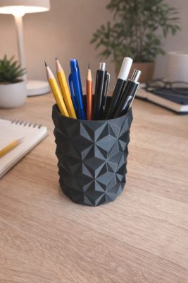 3D Ceruza És Tolltartó