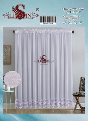 Fehér függöny DS111-250