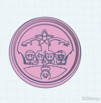 Stranger Things süti kiszúró