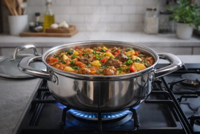 Caesar 1,5 literes indukciós lábas üveg fedővel, 16 m-es átmérő