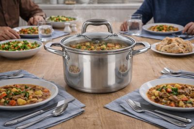 Caesar 3 literes indukciós fazék üveg fedővel, 18 cm-es átmérő