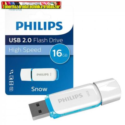 Philips 16GB USB 2.0 Snow Edition Blue( FM16FD70B/00 PH667933) Flash Drive (pendrive)