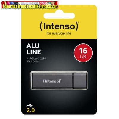 Intenso 16GB Alu-Line USB2.0 Antracite Flash Drive (pendrive)