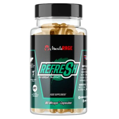 REFRESH™ - Máj, Vese, Tüdő, Szív, Epe, Prosztata, Hólyag Tisztítás & Védelem - Teljes Körű Méregtelenítés - 90 kapszula - Muscle Rage