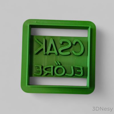 Csak előre süti kiszúró