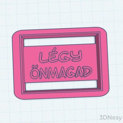 Légy önmagad süti kiszúró