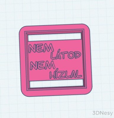 Nem látod nem hízlal süti kiszúró