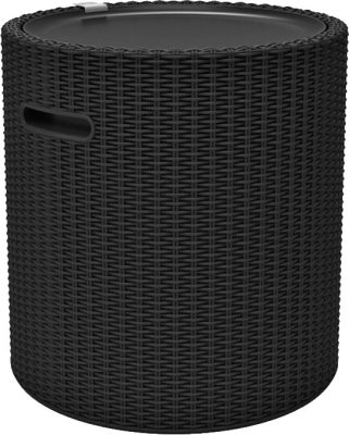 Keter cool stool egy dohányzóasztal tároló funkcióval - grafit 