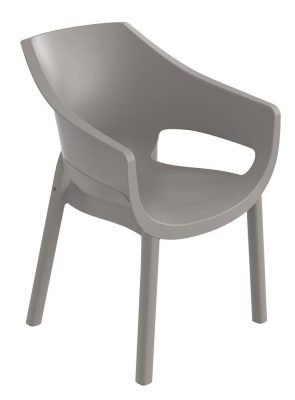 Toomax LUNA műanyag kerti szék – szürke