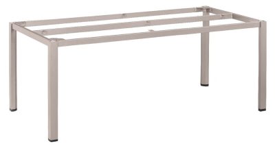 KETTLER CUBIC alumínium asztalváz 180×95 cm – taupe