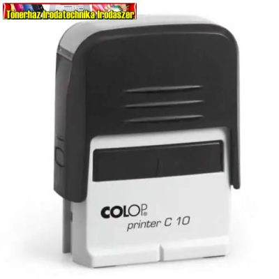 Bélyegző, COLOP Printer C10, fekete párna