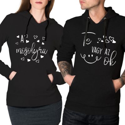 Te vagy az ok a mosolyra - páros pulcsi