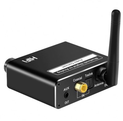 Dac 3 az 1-ben Bluetooth 5.1 vevőegység 192 kHz-es audio digitál analóg átalakitó