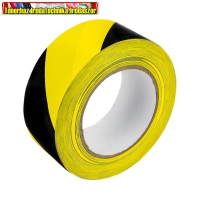 Jelzőszalag GRAND 48mm x 50m sárga-fekete