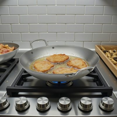 Szeletsütő, 40 cm, Carbone Plus, de Buyer, vas