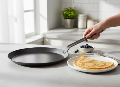 Vas palacsintasütő, 30 cm, Carbone Plus, de Buyer