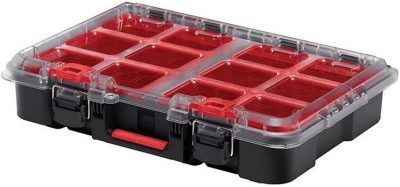 Keter rendszerező Stack'N'Roll Fekete/piros (3/karton)