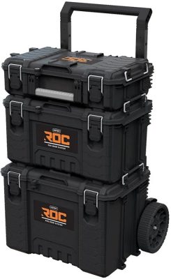 Keter guruló szerszámosláda szett Pro Gear 2.0 Fekete/narancs (1/karton)