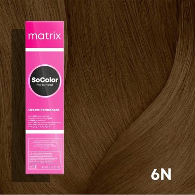 Matrix SoColor Pre-Bonded hajfesték 6N / 6.0