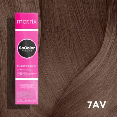 Matrix SoColor Pre-Bonded hajfesték 7AV / 7.12