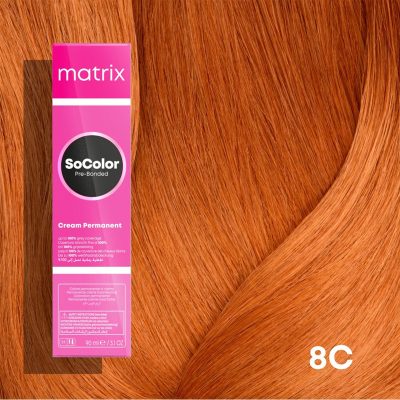 Matrix SoColor Pre-Bonded hajfesték 8C / 8.4